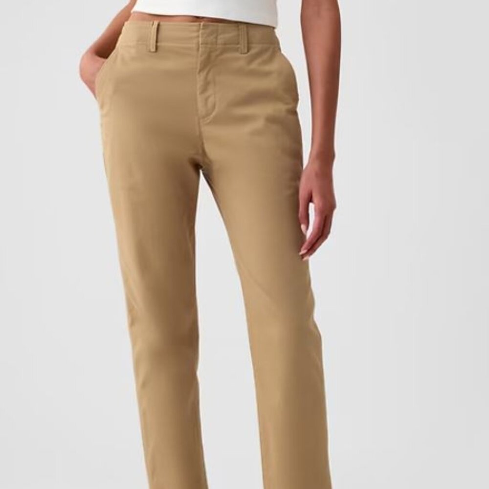 Gap Midrise Downtown Khakis